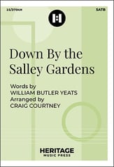 Down By the Salley Gardens SATB choral sheet music cover